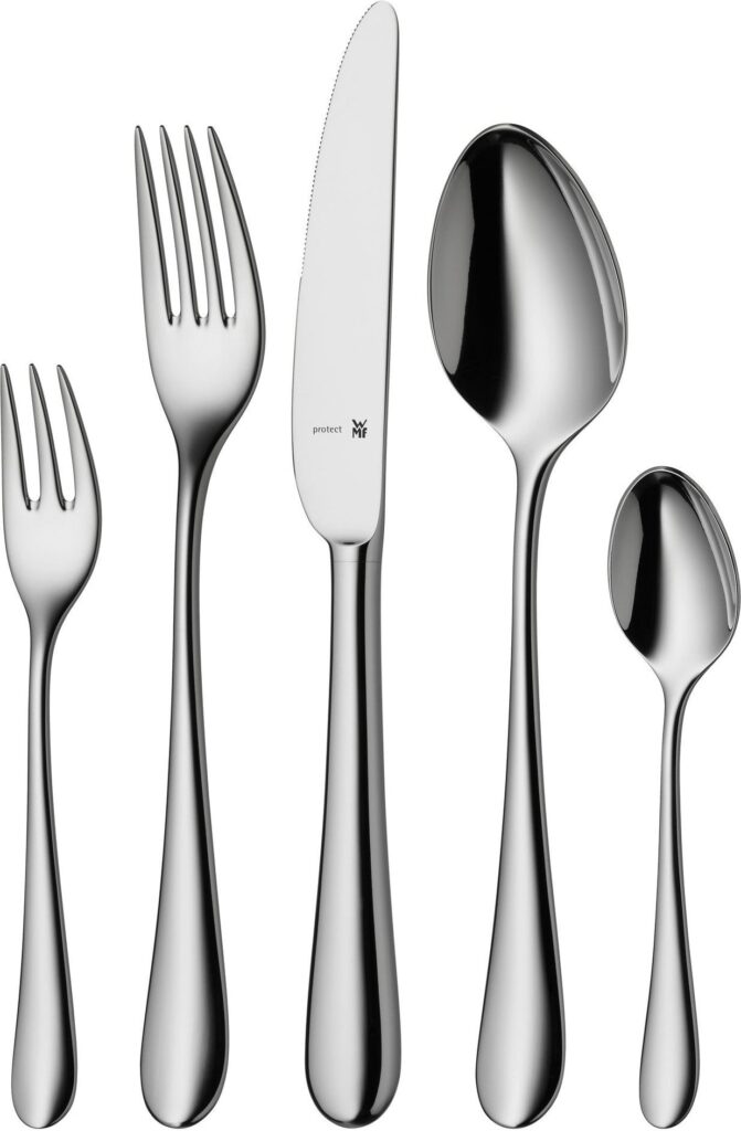 Komplet sztućców Merit 30 elementów – elegancki komplet, stal nierdzewna, nowoczesny design