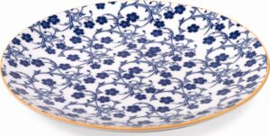 Talerz deserowy Tue 21,5 cm niebieski – elegancki design, uniwersalny rozmiar, ceramika
