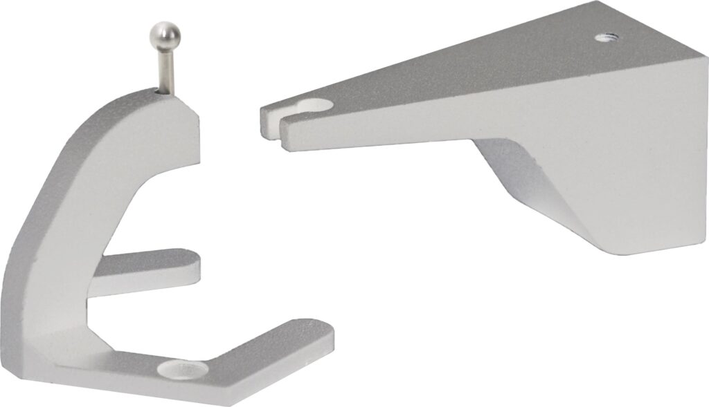 Zawieszenie ścienne do lampy modułowej Pencil – nowoczesny design, biały kolor, pionowy kształt
