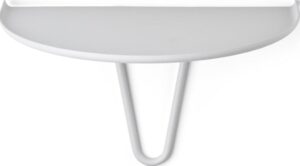 Półka ścienna A-Shelf szara – nowoczesny design, uniwersalny kolor, wysokiej jakości materiał