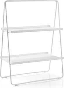 Regał A-Table biały – nowoczesny design, funkcjonalność, trwały materiał