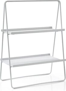 Regał A-Table szary – nowoczesny, praktyczny, z trwałego materiału
