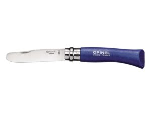 Opinel CONFEZIONE 6 PZ N°07 INOX PUNTA TONDA „BLEU” (001697)