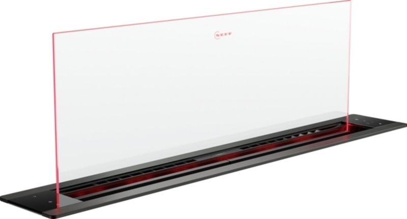 Neff I98WMM1S5, okap blatowy rozkładany, 90 cm, panel szklany