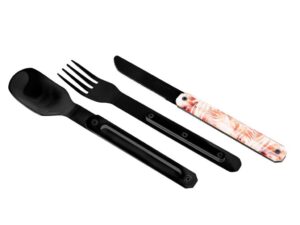 Akinod MAGNETIC STRAIGHT CUTLERY 12H34 BLACK MIRROR Fougere d’Automne