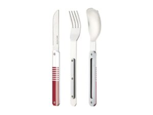 Akinod MAGNETIC STRAIGHT CUTLERY 12H34 MIRROR Mariniere Rouge