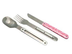 Akinod MAGNETIC STRAIGHT CUTLERY 12H34 MIRROR Rose Delicat
