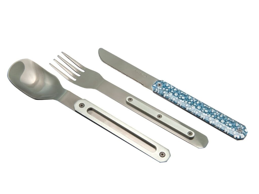 Akinod MAGNETIC STRAIGHT CUTLERY 12H34 MIRROR Jardin de Nuit