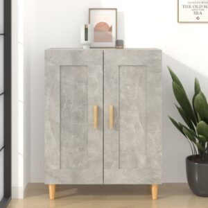 vidaXL Szafka, szarość betonu, 69,5x34x90 cm, materiał drewnopochodny