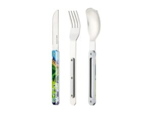 Akinod MAGNETIC STRAIGHT CUTLERY 12H34 MIRROR Montagne Ete