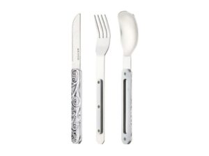 Akinod MAGNETIC STRAIGHT CUTLERY 12H34 MIRROR Arabesques