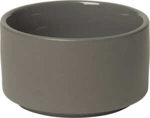 Miseczka Pilar 8,5 x 5 cm pewter – elegancki design, metaliczny kolor, idealna do serwowania