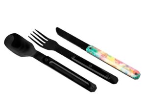 Akinod MAGNETIC STRAIGHT CUTLERY 12H34 BLACK MIRROR Sunset