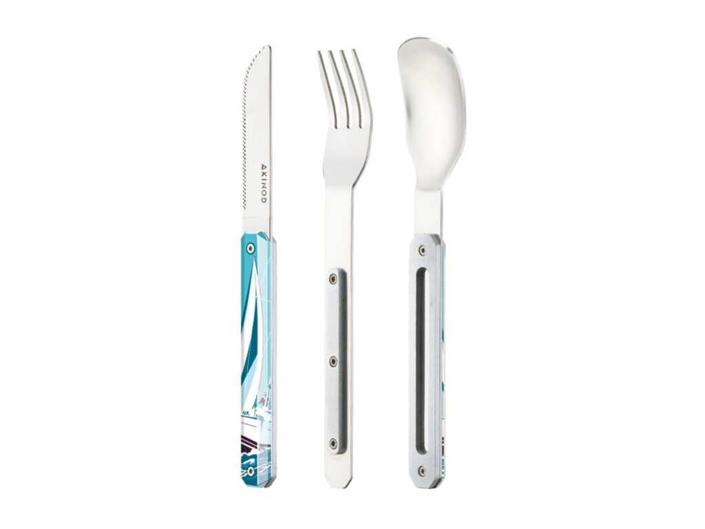 Akinod MAGNETIC STRAIGHT CUTLERY 12H34 MIRROR Voile