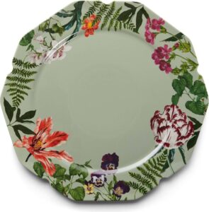 Półmisek Gallery zielony – elegancki design, ceramiczny, idealny do serwowania potraw