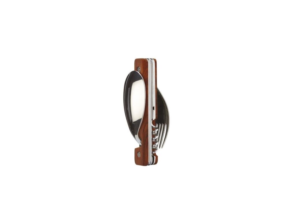 Akinod MULTIFUNCTION CUTLERY 13H25 MIRROR Bois Corail