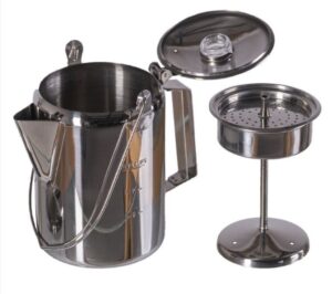 M.PERCOLATOR (9 FILIŻANEK) 14680400 Dzbanek turystyczny stalowy z zaparzaczem