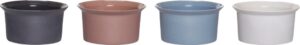 Misa Hübsch 320603 porcelanowa 4 szt. – elegancki design, biały kolor, wysokiej jakości materiał
