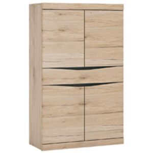 Komoda Summer typ 30 4D-1S san remo jasne/arusha/srs mdf – nowoczesny design, funkcjonalność, wysoka jakość