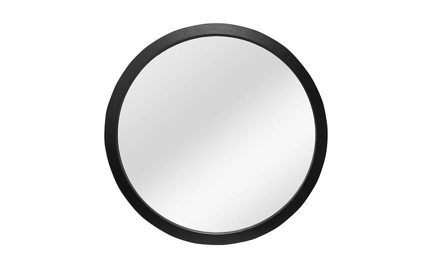 Lustro dekoracyjne okrągłe Vigo FI80cm czarne – elegancki design, nowoczesny styl, wysokiej jakości wykonanie
