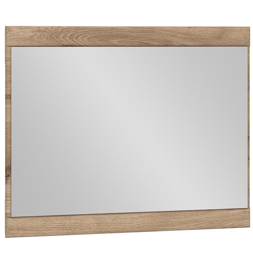 Lustro Grano GRNGL1 – eleganckie lustro w kolorze dąb viking, materiał PVC