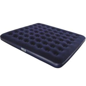 Nadmuchiwany materac King 203x183x22cm niebieski – komfortowy, lekki, idealny do użytku na świeżym powietrzu