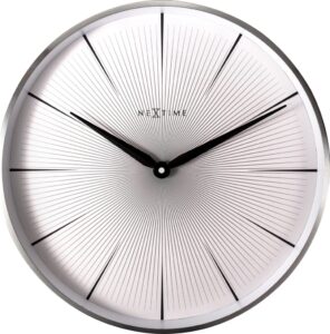 Zegar ścienny 2 Seconds biały – nowoczesny design, minimalistyczny styl, precyzyjny mechanizm