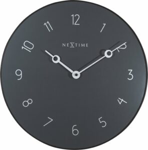 Zegar ścienny Carousel szarozielony – elegancki design, nowoczesny styl, idealny do każdego wnętrza