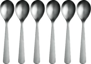 Łyżki Normann Copenhagen 6 szt. – elegancki design, stal nierdzewna, ergonomiczny kształt