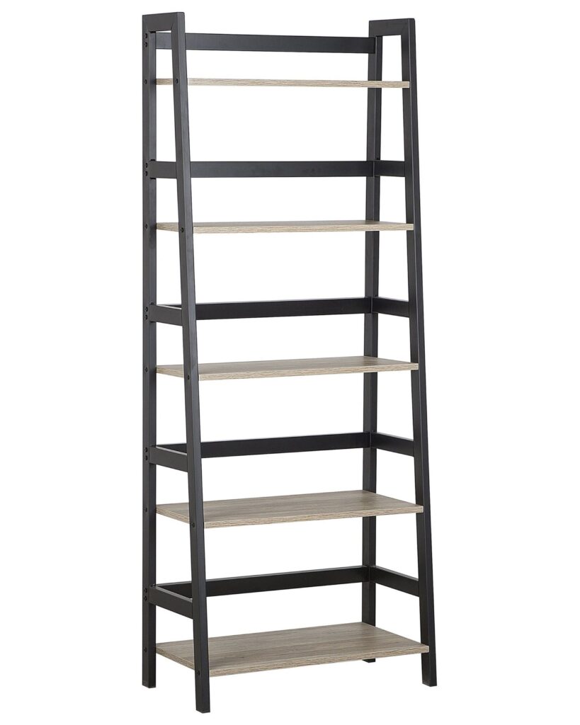 Regał 5 półek CROYDON 163 cm Czarny