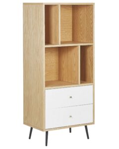 Regał RICHMOND 139 cm Dąb jasny