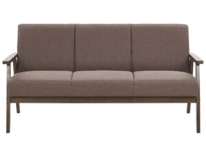 Sofa dla 3 osób ASNES  Brązowy