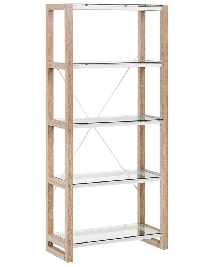 Regał 4 półki JENKS 152 cm Biały