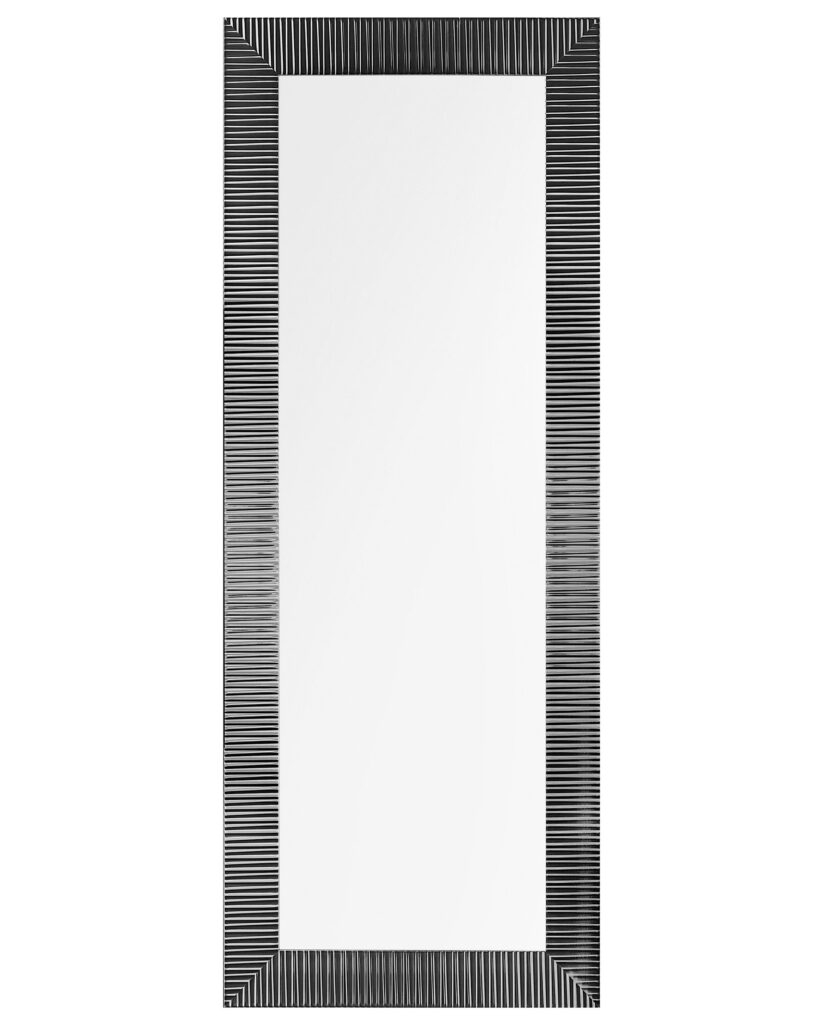 Lustro ścienne DRAVEIL 50 cm 130 cm Czarny