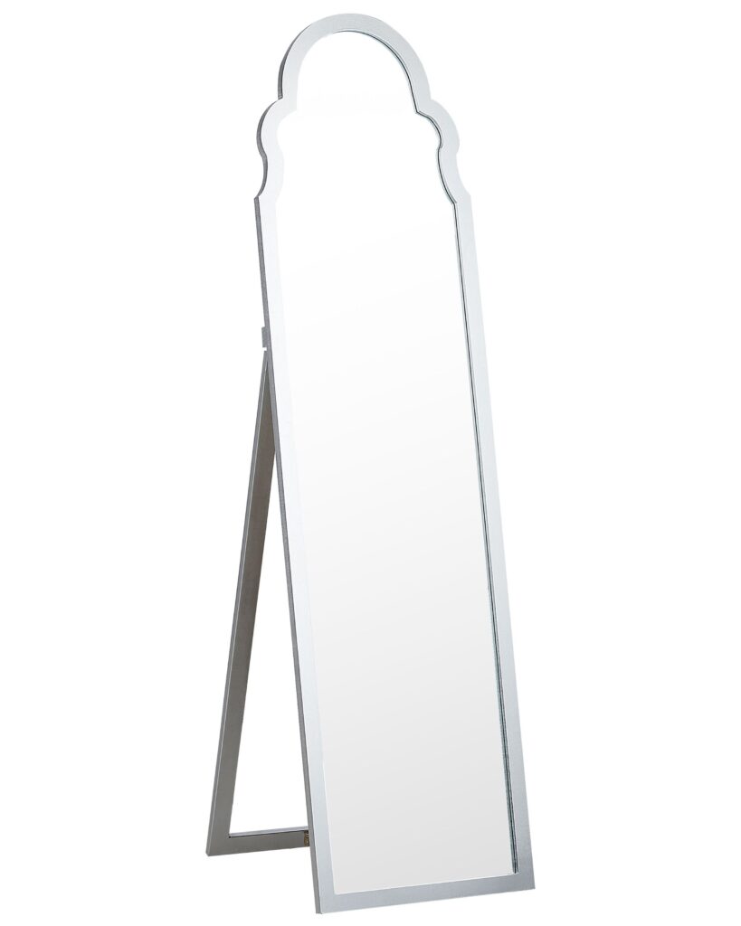 Lustro stojące CHATILLON 150 cm Srebrny