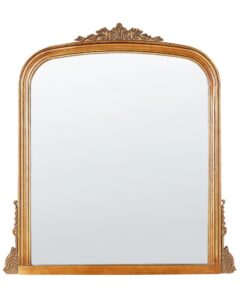 Lustro ścienne SUSSEY 75 cm 78 cm Złoty