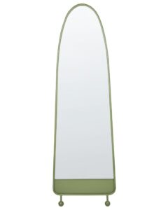 Lustro ścienne PARNAY 45 cm 146 cm Metal Oliwkowy