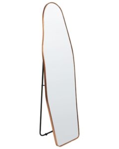 Lustro stojące LARCHE 160 cm Metal Złoty