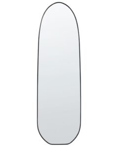 Lustro ścienne DARNETS 45 cm 160 cm Metal Czarny