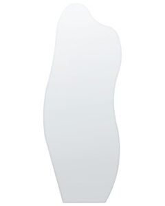 Lustro ścienne ESTANG 50 cm 140 cm Srebrny