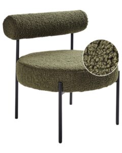 Fotel ALPHA Boucle Zielony