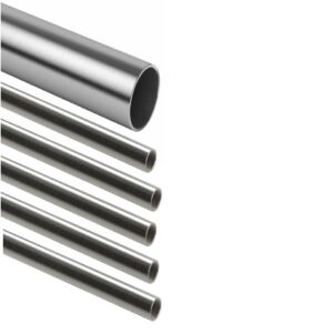 Zestaw rur o długości 1000mm 1×42,4 + 5×12 mm – różne średnice, stal nierdzewna