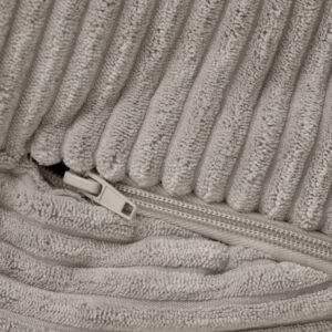 MISIOO Huggy Bear Fotel dla Dzieci, 68×45, beżowy, sztruks premium