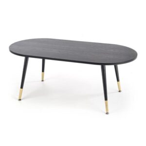 Ława kawowa czarny mat 120 x 60 cm Embosa – nowoczesny design, funkcjonalność, wytrzymały materiał