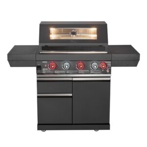 Grill ogrodowy gazowy z 4+1 palnikami GB401 Mirpol stal