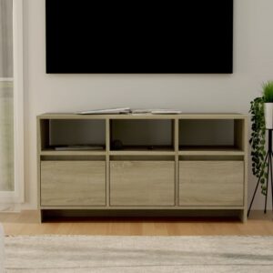 vidaXL Szafka pod TV, dąb sonoma, 102×37,5×52,5 cm