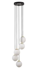 Żyrandol Piano Spiral 5 – elegancka lampa wisząca do salon