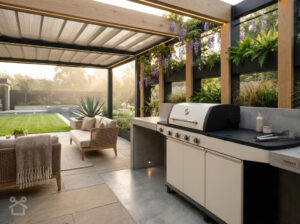 Nowoczesna Strefa BBQ i Grill Gazowy | Trendy 2026