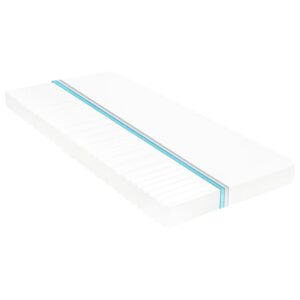 Materac, 120×200 cm, 7 stref, pianka PU, 10 cm, H2 H3