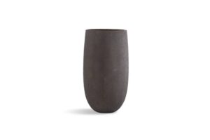 Donica ogrodowa SANDSTONE mrozoodporna Ø50×90 Flucci rustykalny brąz